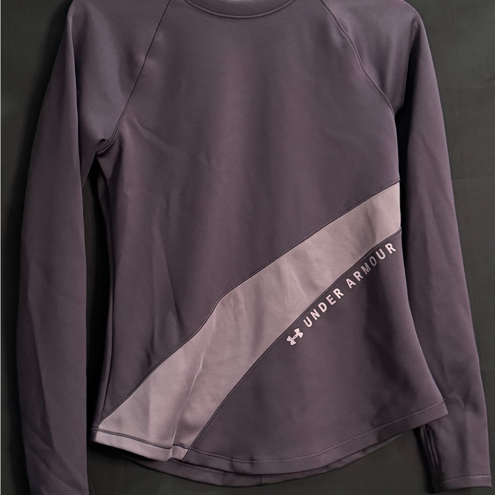 Under Armour Dark Purple Performance Top‎ Coldgear Women’s Small